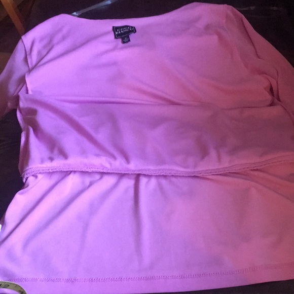 NWT Coco Bianco lavender blouse size medium - Picture 14 of 16